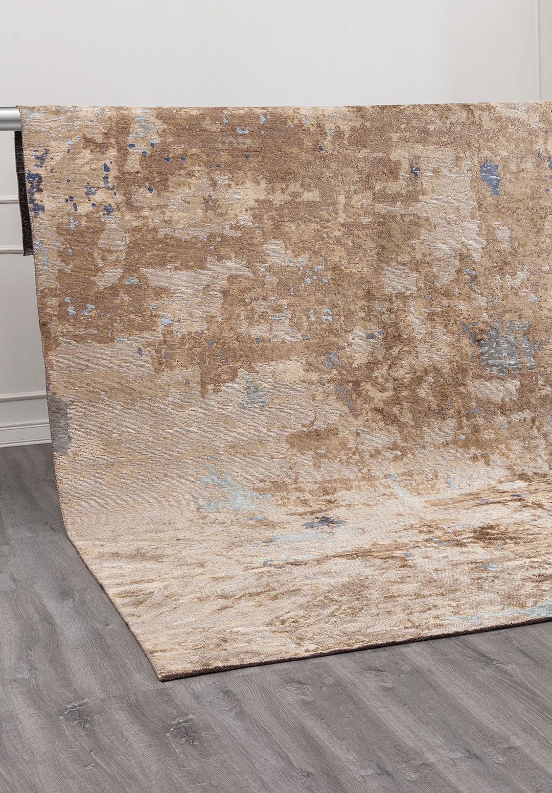 SERENITY CREAM - DARK BEIGE - MINK - ICE BLUE - BLUE - NAVY BLUE RUG - 4