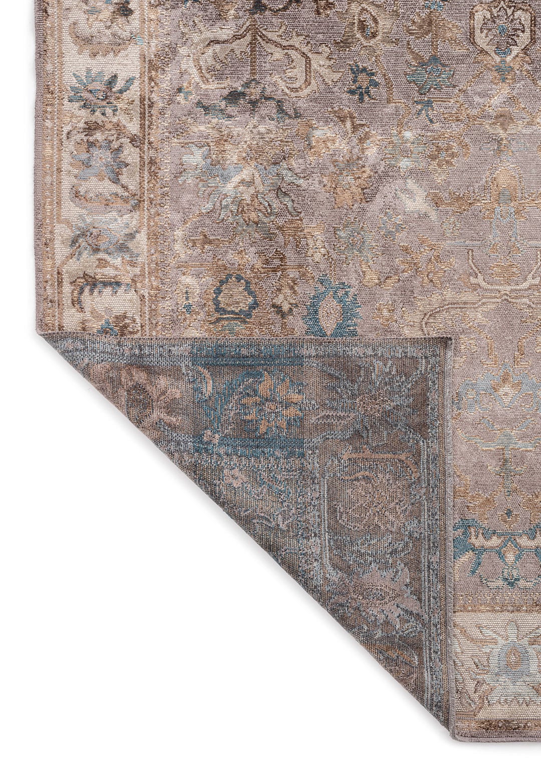 MAJESTY BEIGE - MINK - BLUE - DARK GREY - PETROL RUG - 3