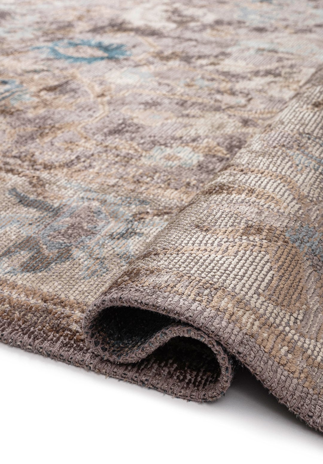 MAJESTY BEIGE - MINK - BLUE - DARK GREY - PETROL RUG - 2
