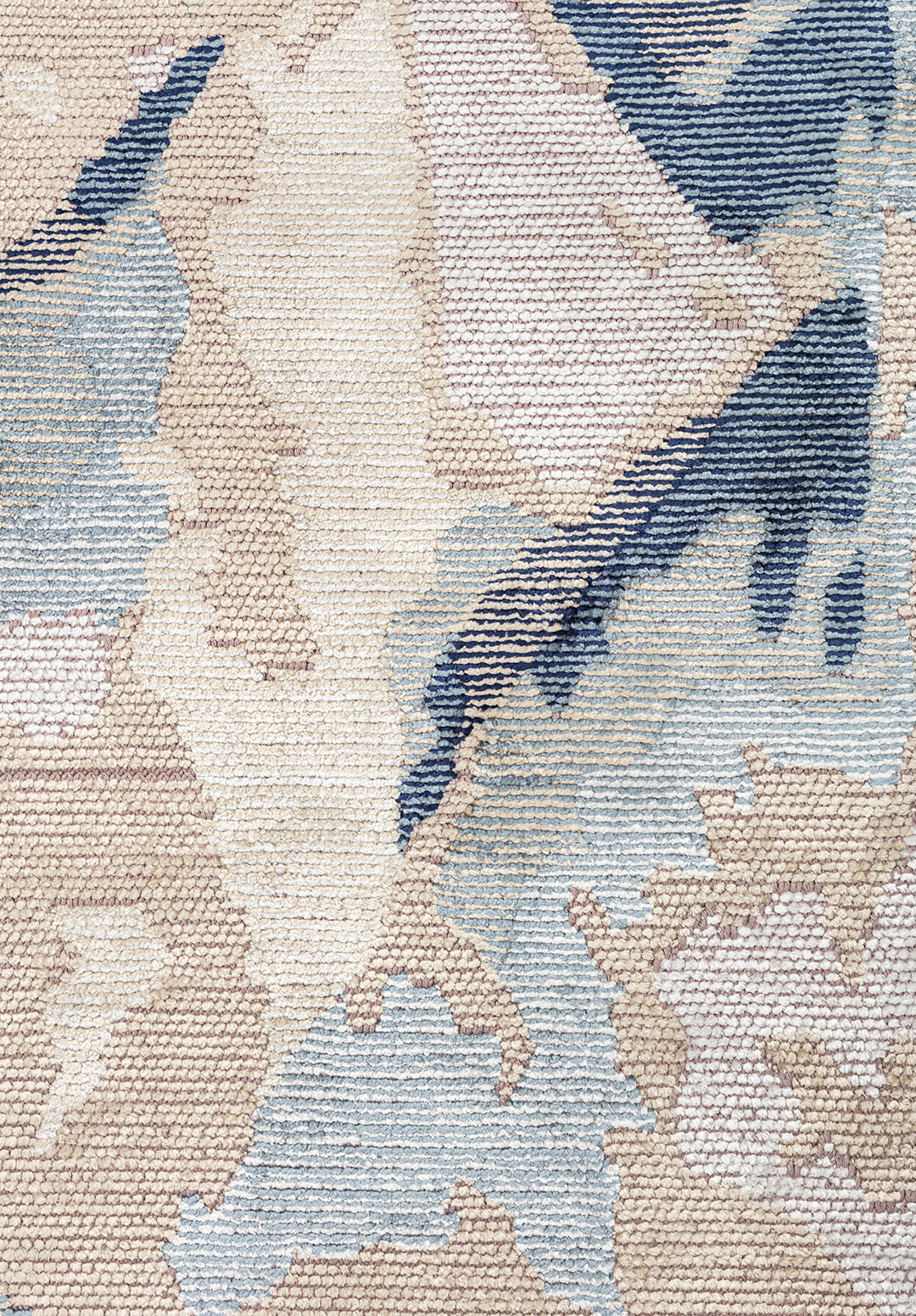 UTOPIA BONE - BEIGE - BLUE - DARK NAVY RUG - 5