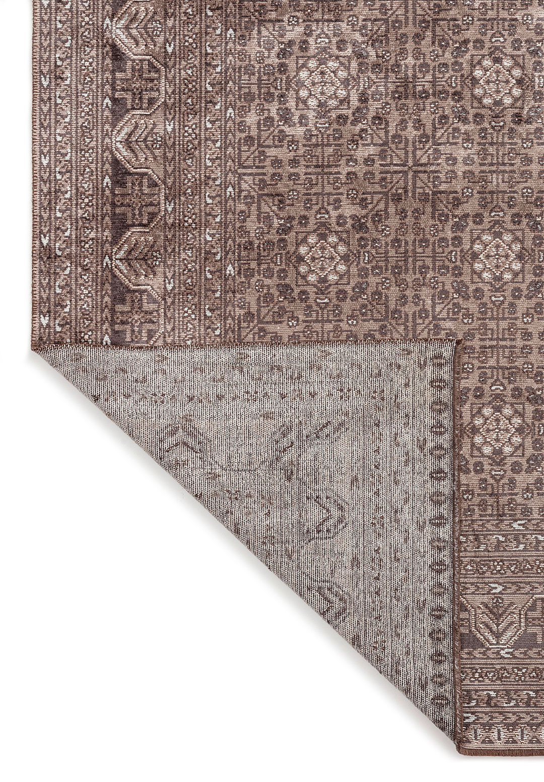 GRANDEUR LIGHT CREAM - ICE BLUE - DARK GREY - CHARCOAL RUG - 3