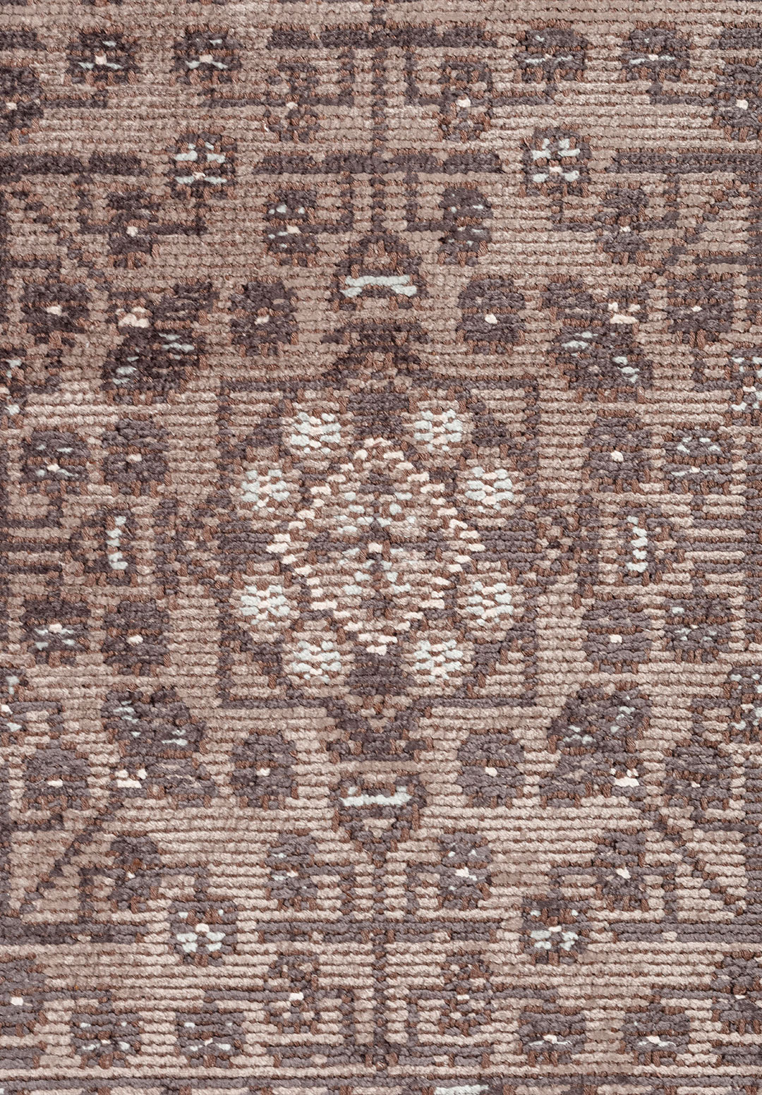 GRANDEUR LIGHT CREAM - ICE BLUE - DARK GREY - CHARCOAL RUG - 5