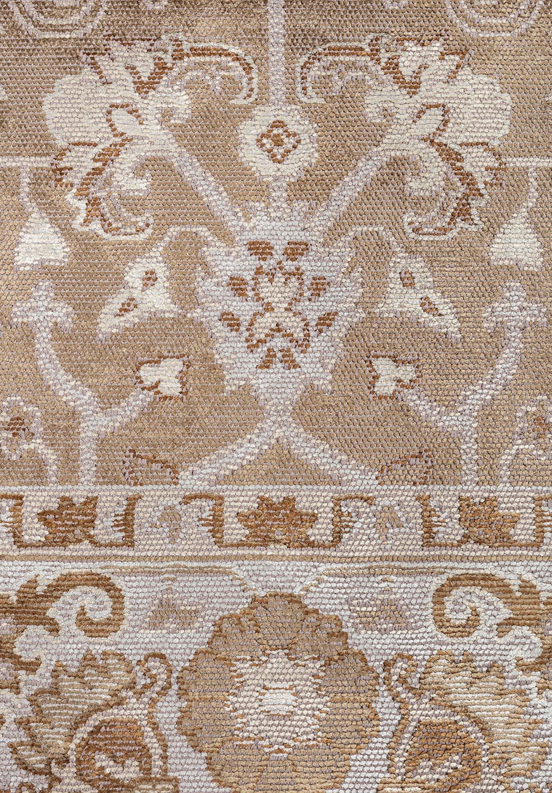 EPHESUS CREAM - LIGHT GREY - MINK - CACAO RUG - 5