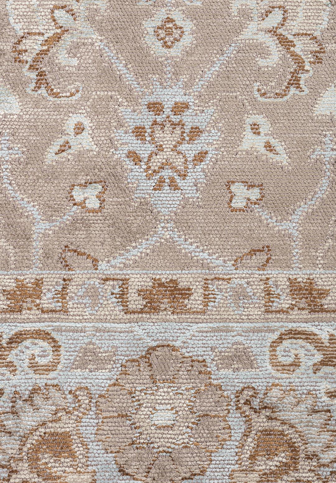 EPHESUS CREAM - ICE BLUE - NOUGAT - CACAO RUG - 5