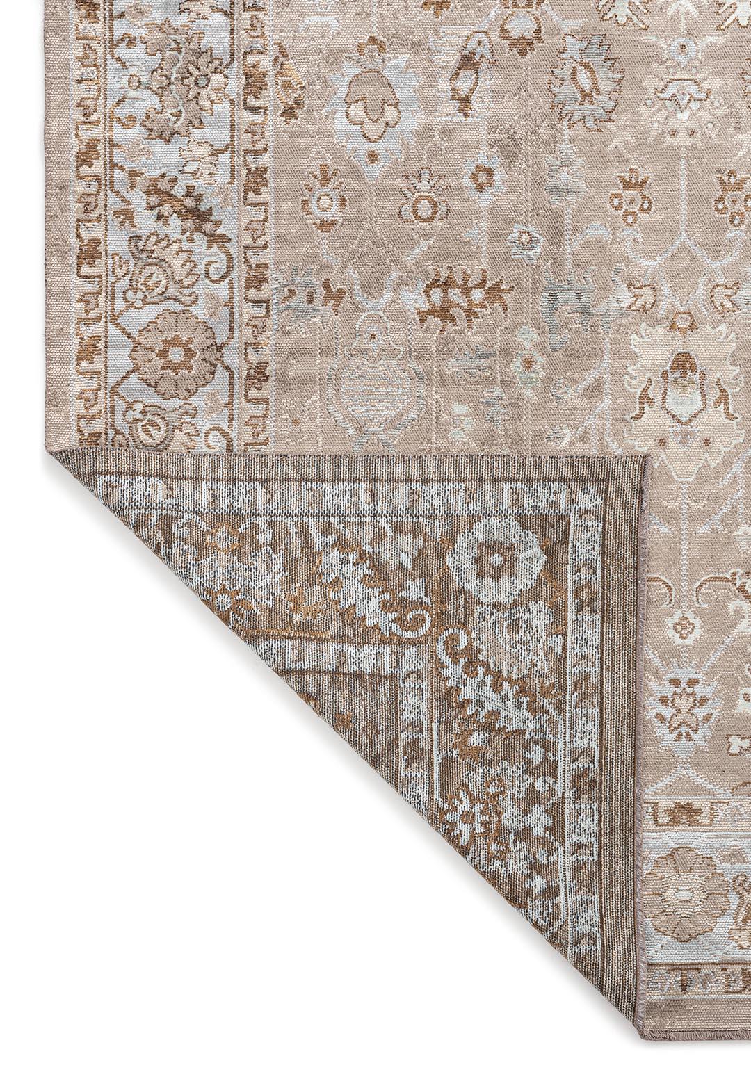 EPHESUS CREAM - ICE BLUE - NOUGAT - CACAO RUG - 3