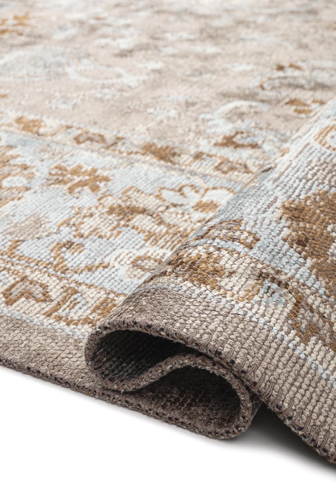 EPHESUS CREAM - ICE BLUE - NOUGAT - CACAO RUG - 2