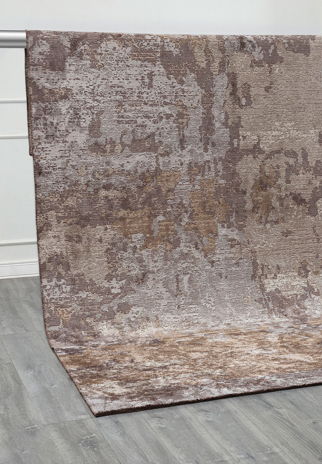 QUASAR LIGHT GREY - BEIGE - DARK BEIGE - DARK GREY RUG - 4