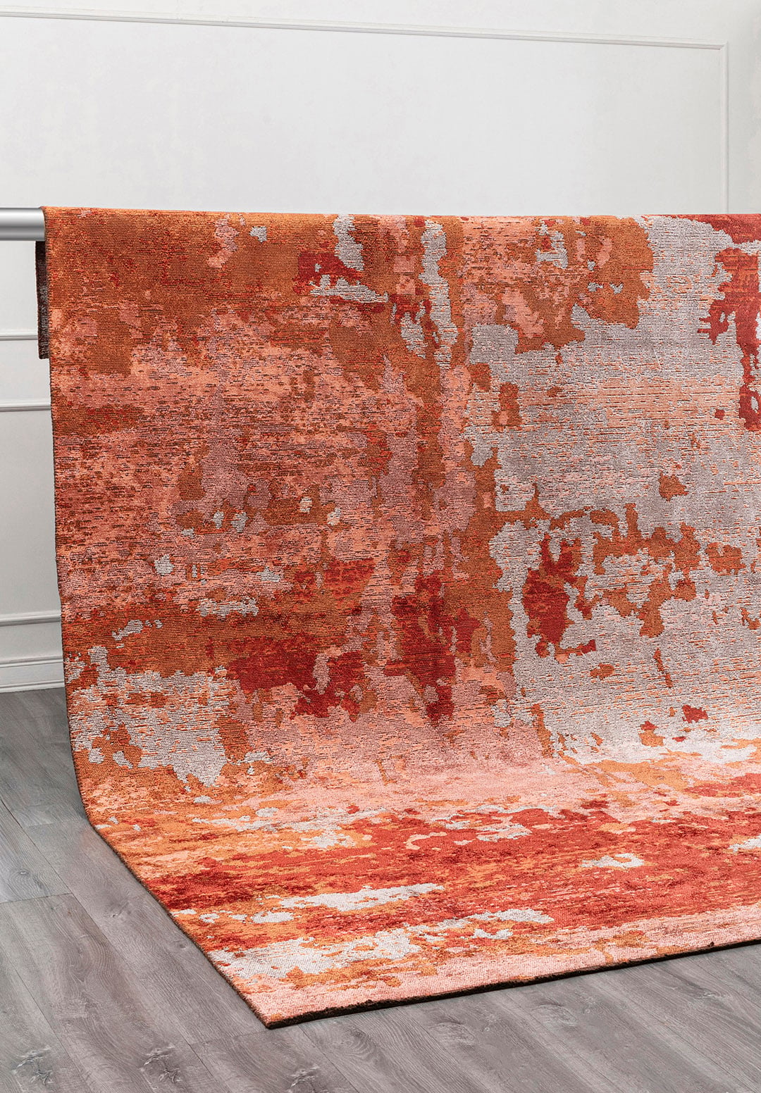 QUASAR LIGHT CORAL - LIGHT CREAM - DARK TERRA - TERRA RUG - 4