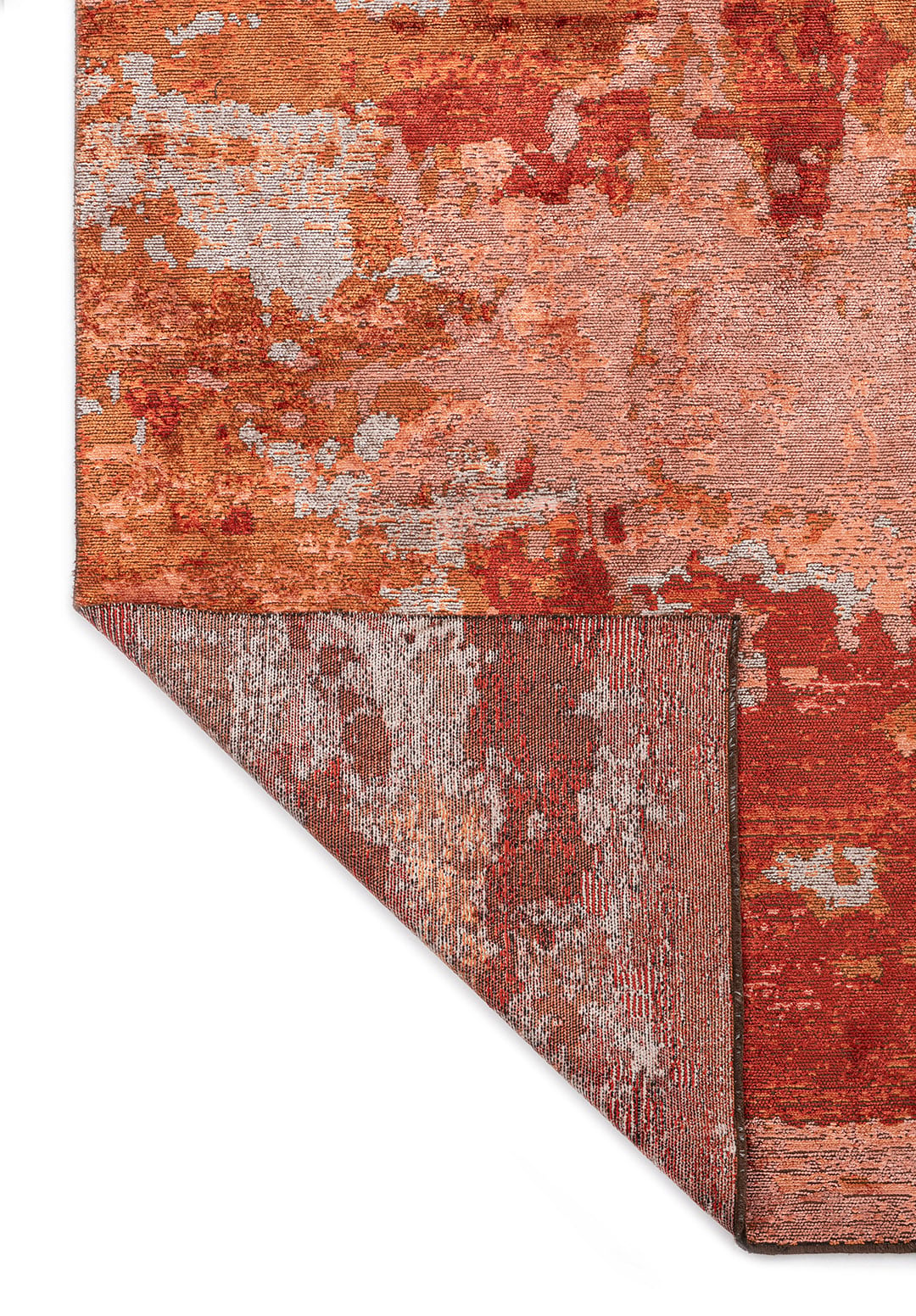 QUASAR LIGHT CORAL - LIGHT CREAM - DARK TERRA - TERRA RUG - 3