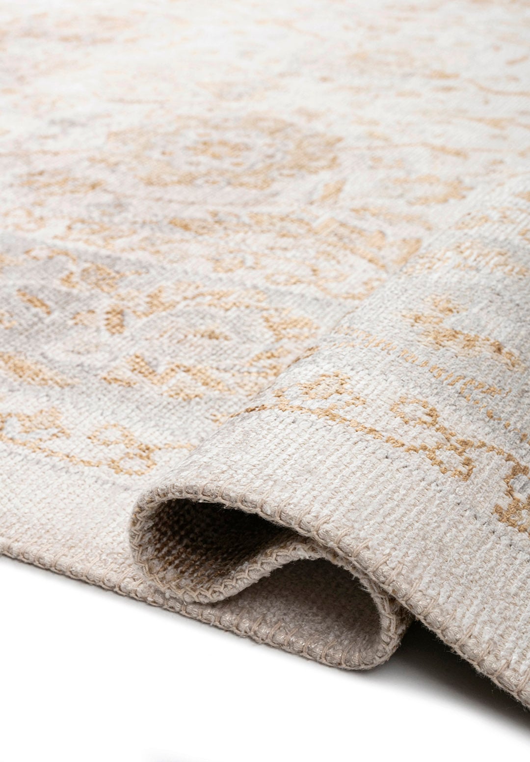 DAHLIA ECRU - DARK BEIGE - BEIGE - LIGHT GREY RUG - 2