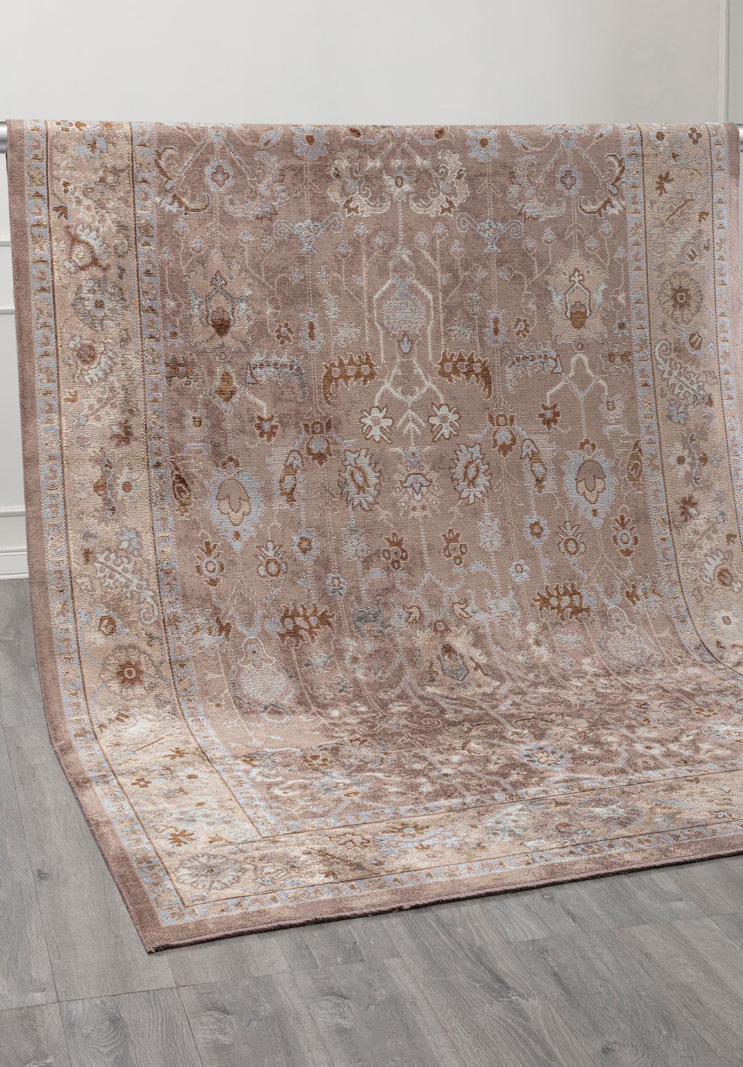 EPHESUS CREAM - ICE BLUE - NOUGAT - CACAO RUG - 4