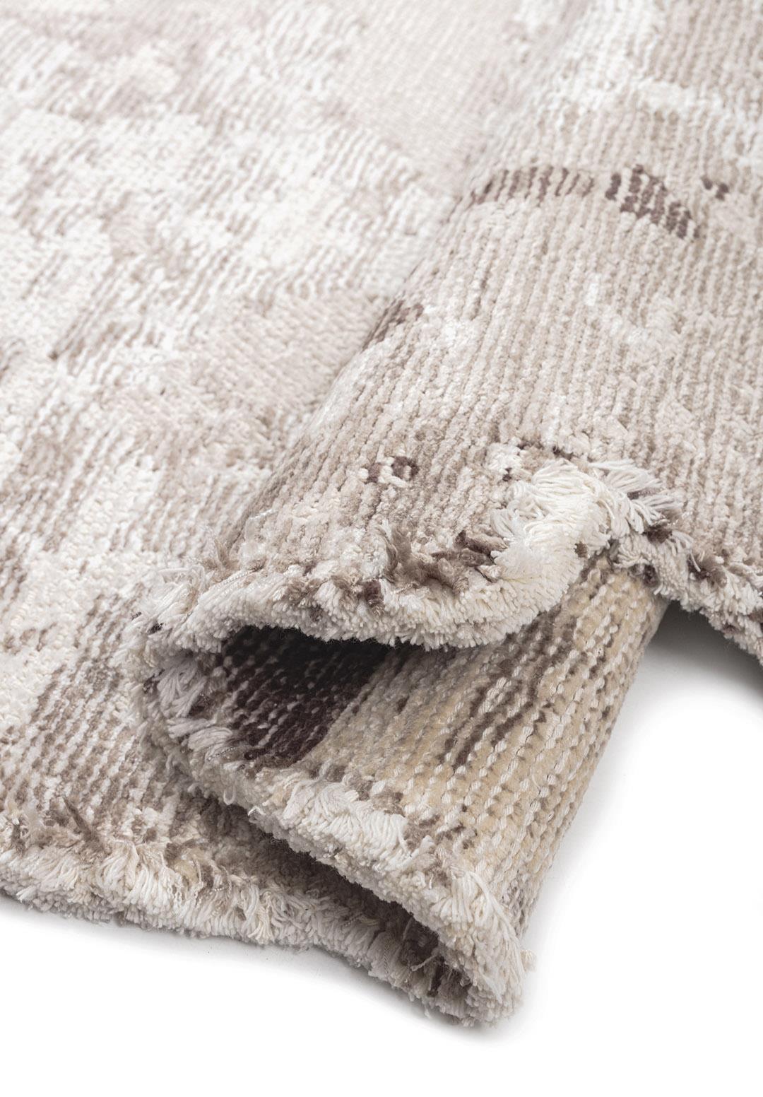 SERENITY STONE - NOUGAT - ECRU - LIGHT CREAM - CREAM - DARK MINK RUG - 2