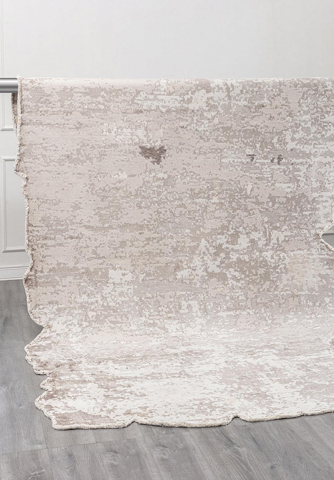 SERENITY STONE - NOUGAT - ECRU - LIGHT CREAM - CREAM - DARK MINK RUG - 4