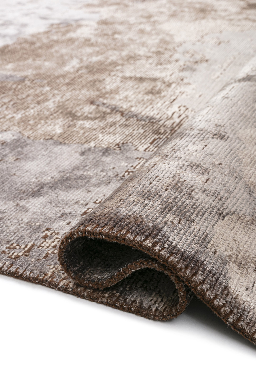 LUSH GREY - DARK GREY - NOUGAT - CREAM - LIGHT GREY - STONE RUG - 2