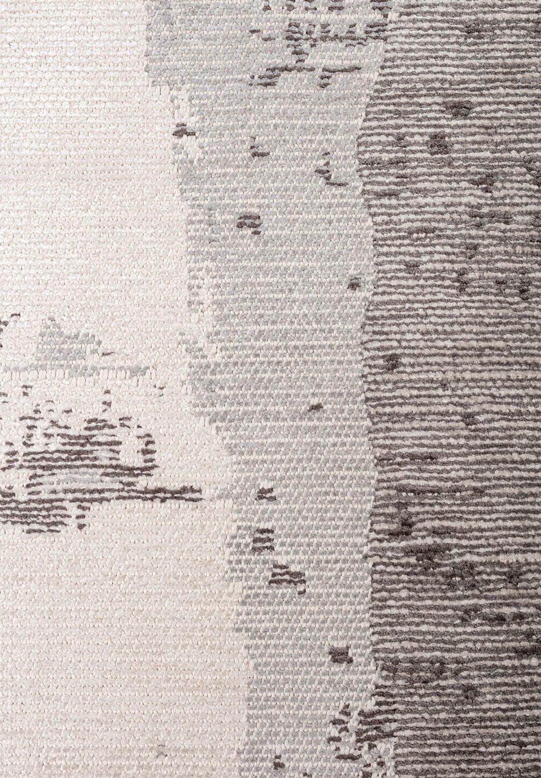LUSH LIGHT GREY - GREY - DARK GREY - ECRU - LIGHT CREAM - STONE RUG - 5
