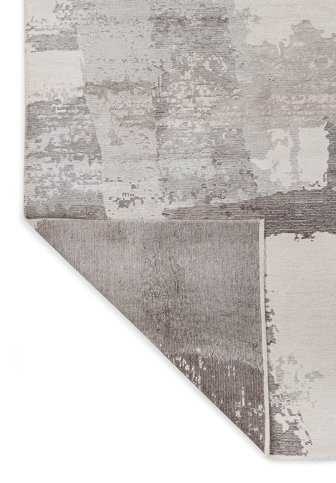 LUSH LIGHT GREY - GREY - DARK GREY - ECRU - LIGHT CREAM - STONE RUG - 3