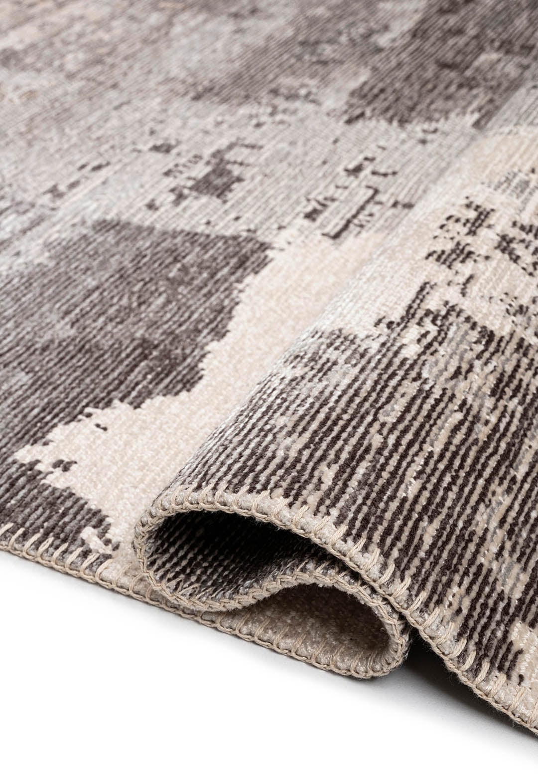 LUSH LIGHT GREY - GREY - DARK GREY - ECRU - LIGHT CREAM - STONE RUG - 2