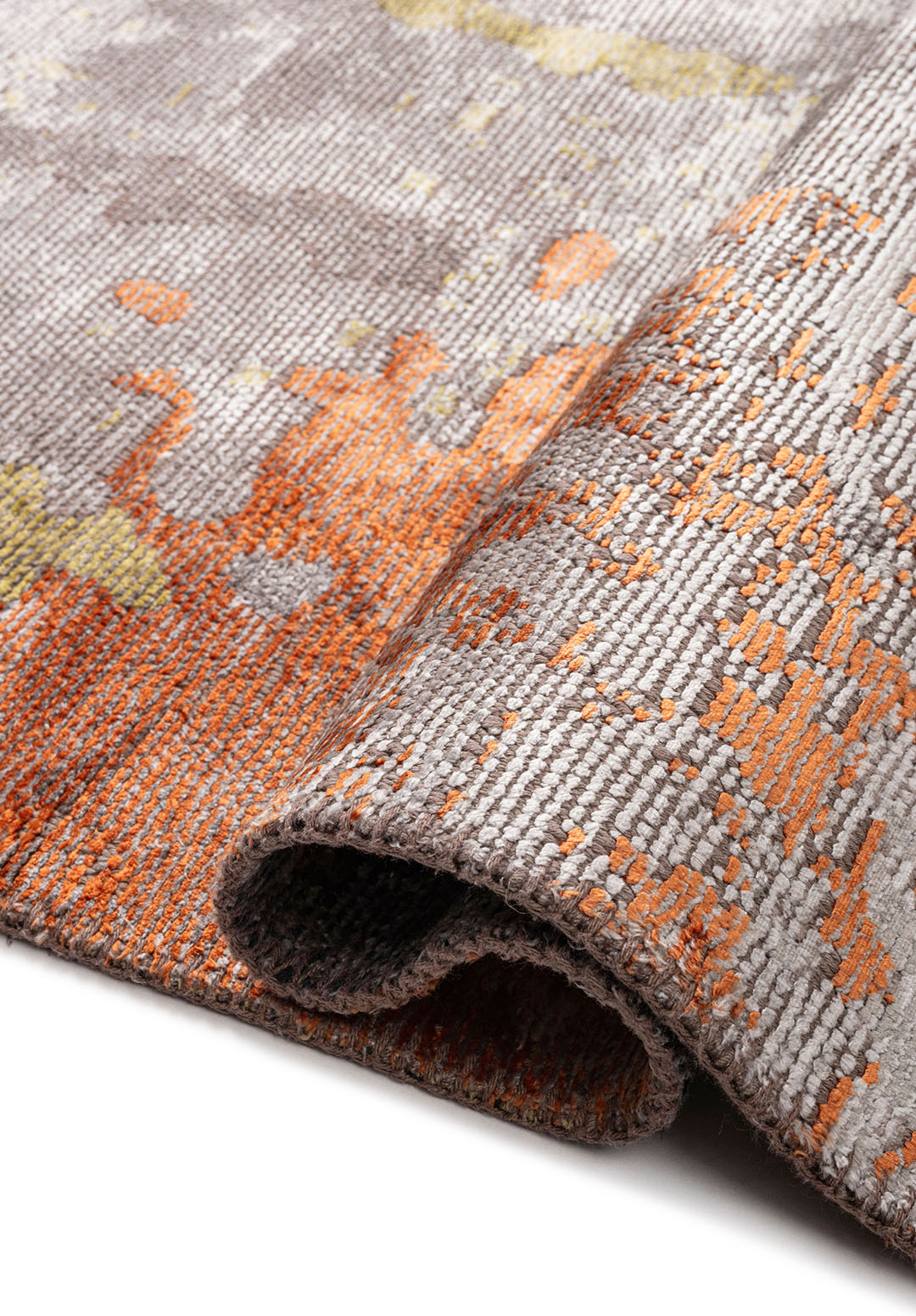 LUSH GREY - TERRA - RUST - LIGHT GREY - OLIVE GREEN - DARK GREY RUG - 2