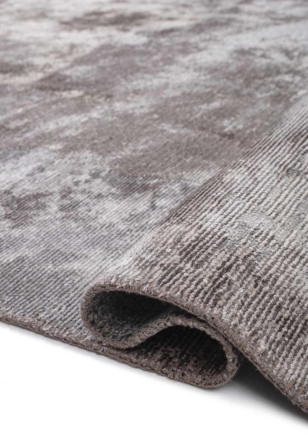 LUSH DARK GREY - LIGHT GREY - CHARCOAL - GREY - BEIGE - LIGHT CREAM RUG - 2