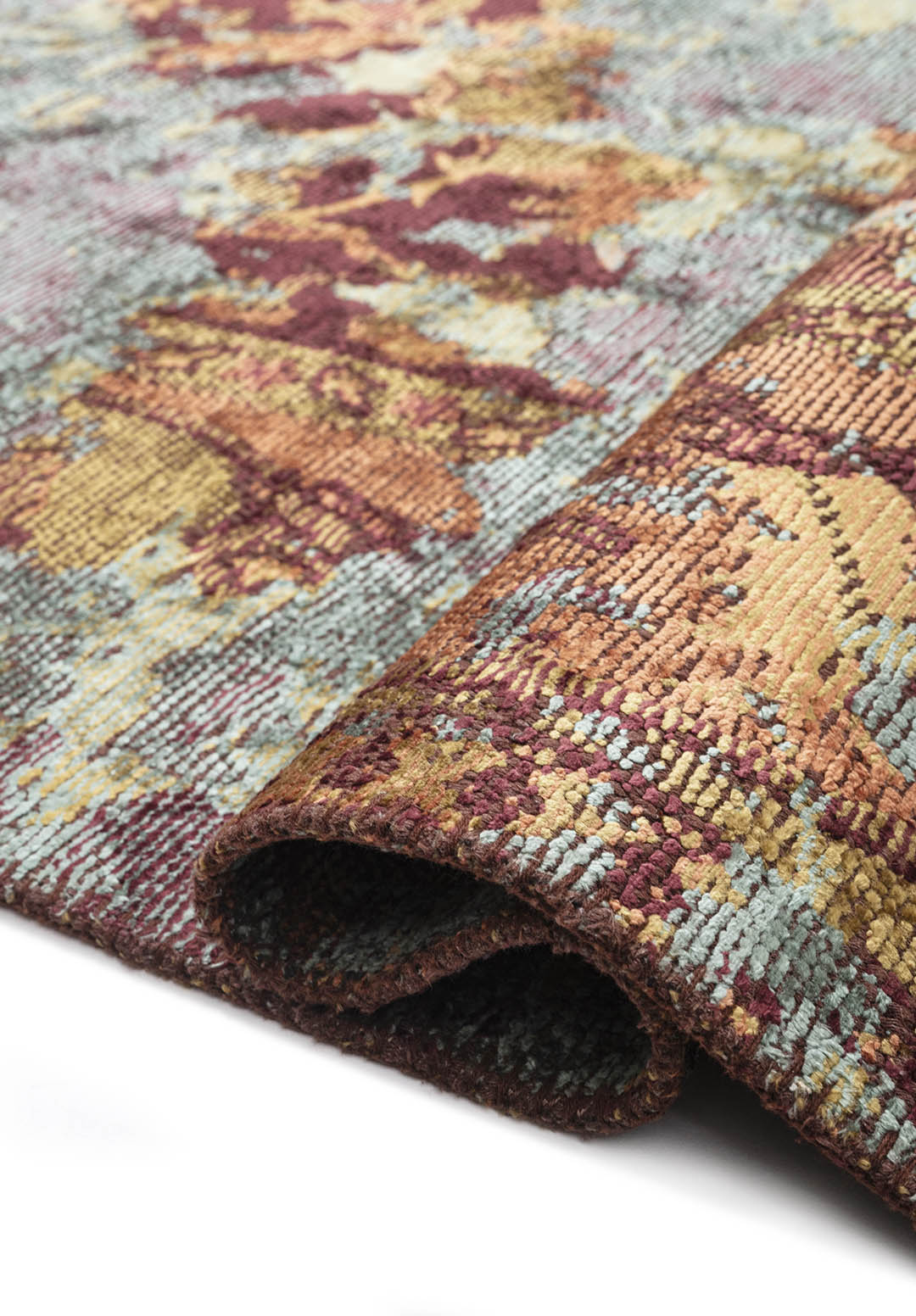 EXCELSIOR KIWI - TERRA - CHERRY - TURQUOISE RUG - 2