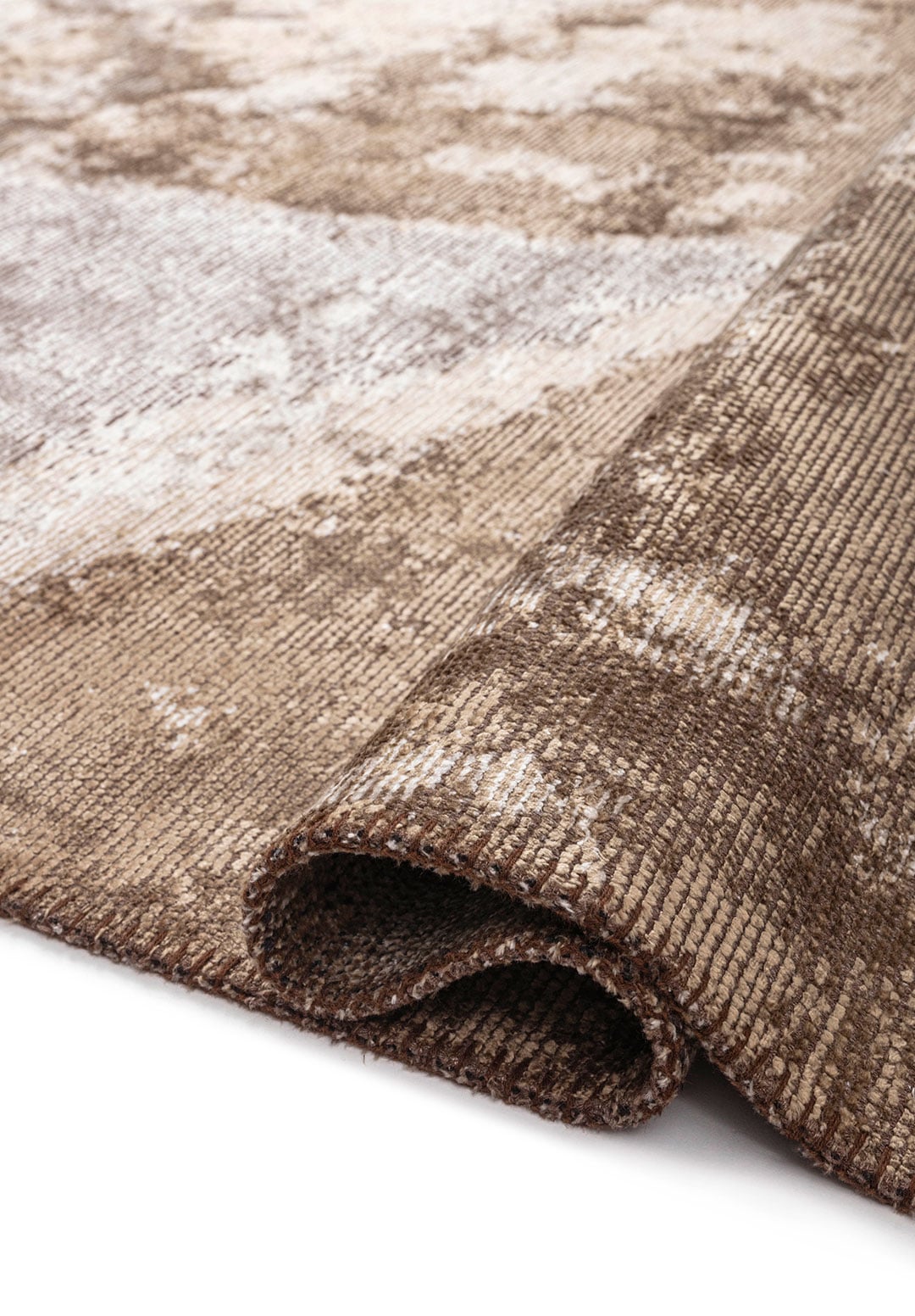 MIST LIGHT CREAM - DARK BEIGE - BEIGE - MINK RUG - 2
