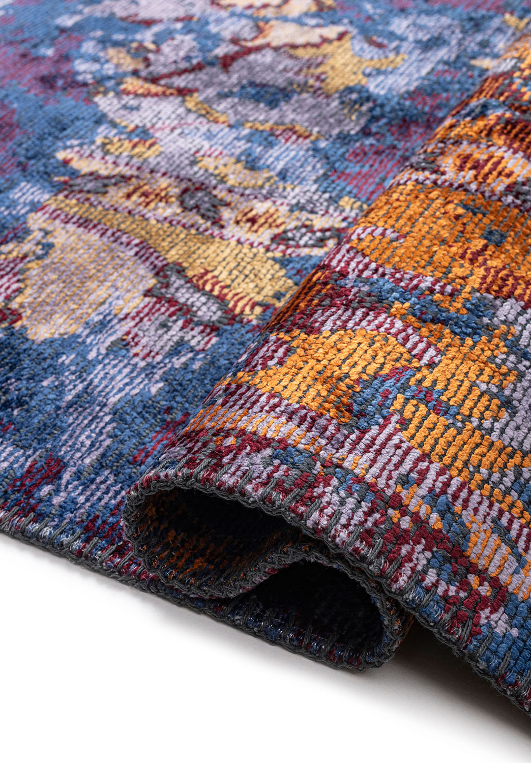 EXCELSIOR LILAC - RUST - CHERRY - NAVY BLUE - GOLD RUG - 2