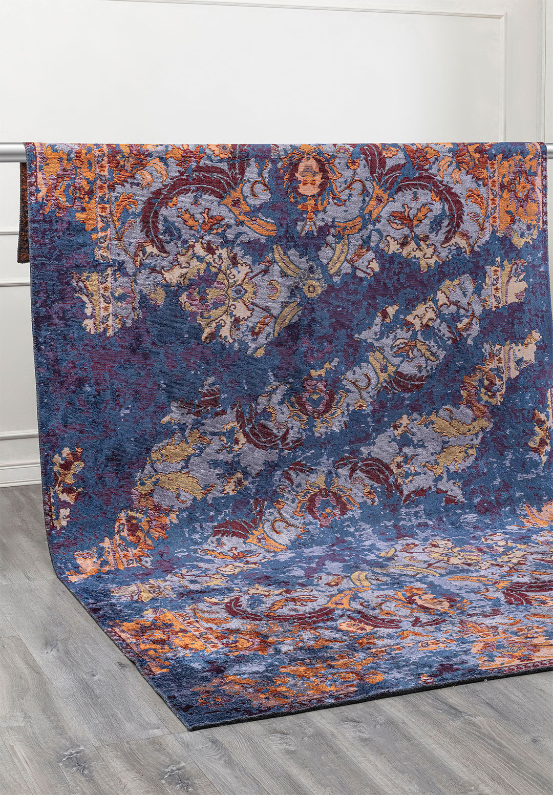 EXCELSIOR LILAC - RUST - CHERRY - NAVY BLUE - GOLD RUG - 4