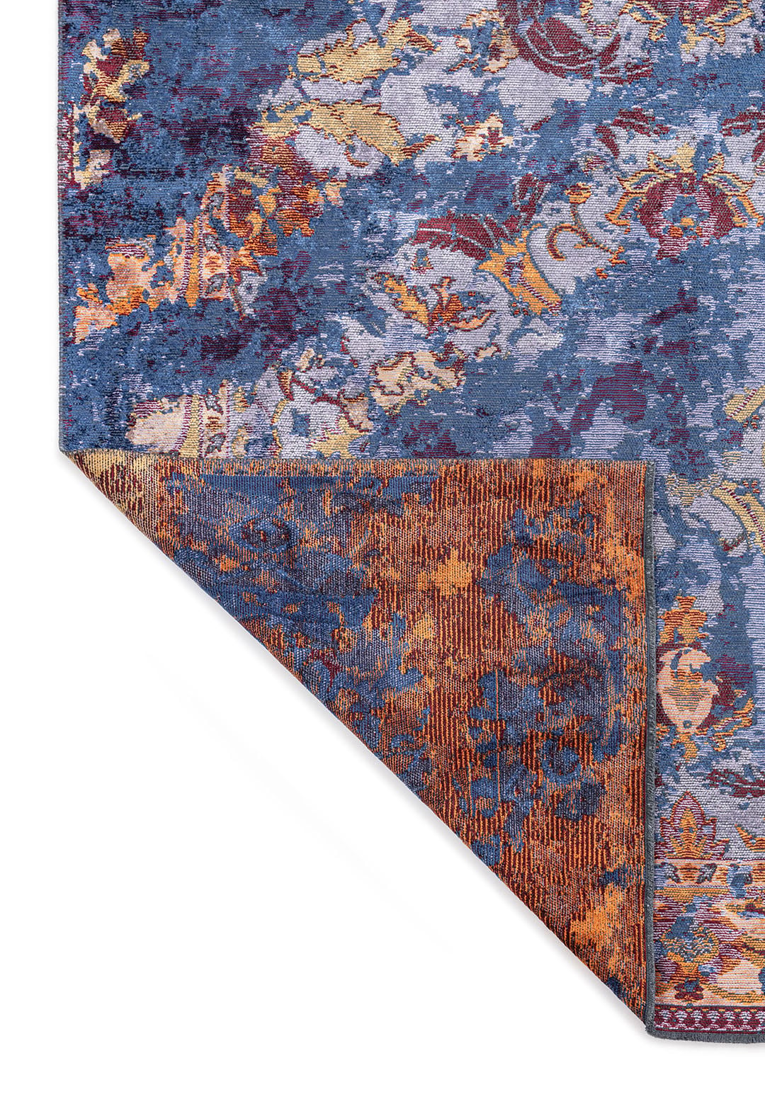 EXCELSIOR LILAC - RUST - CHERRY - NAVY BLUE - GOLD RUG - 3