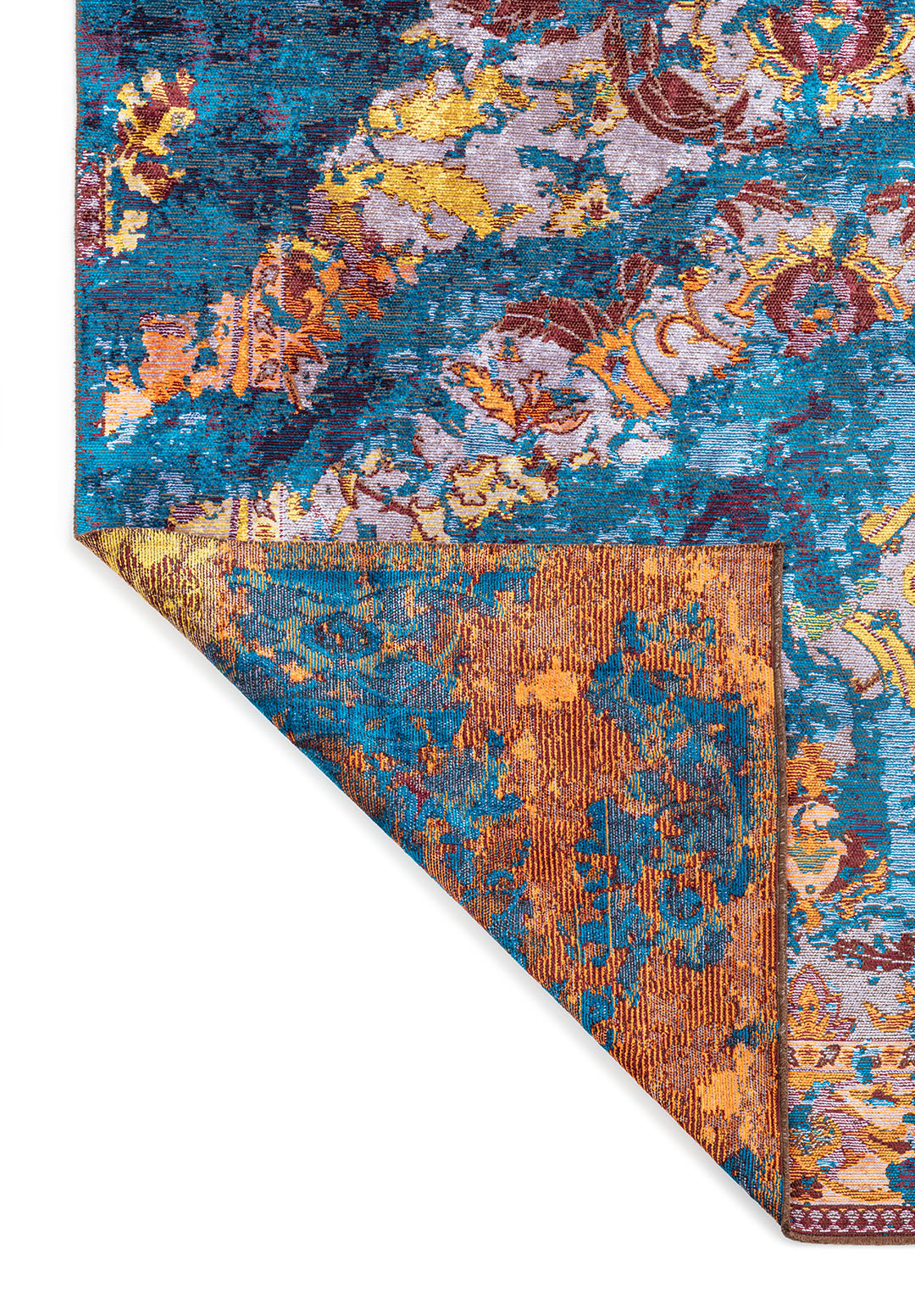 EXCELSIOR LILAC - ORANGE - CHERRY - CYAN - YELLOW RUG - 3