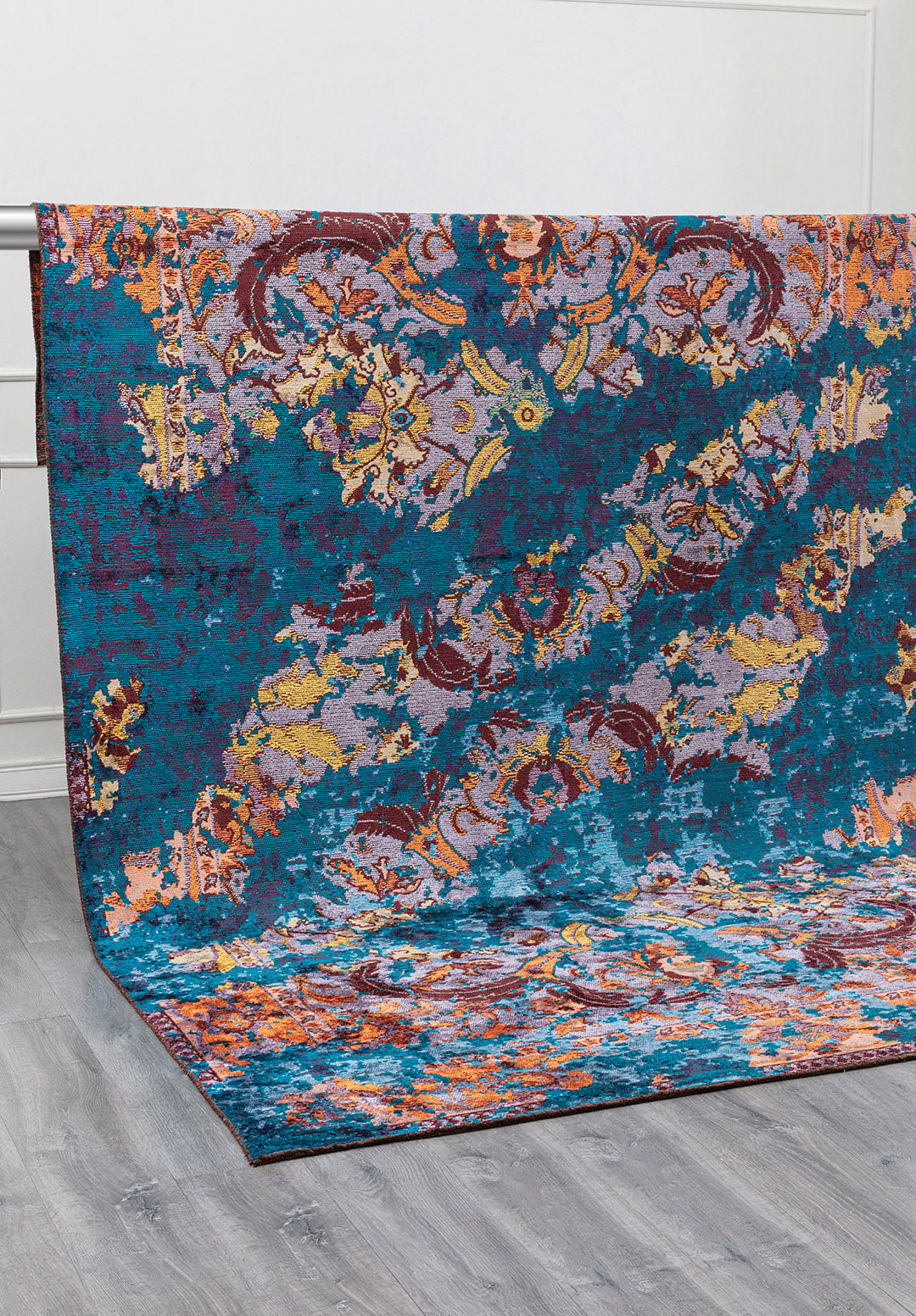 EXCELSIOR LILAC - ORANGE - CHERRY - CYAN - YELLOW RUG - 4