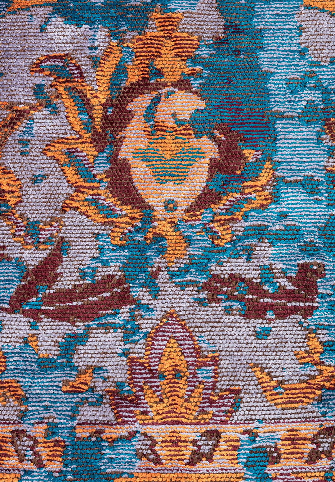 EXCELSIOR LILAC - ORANGE - CHERRY - CYAN - YELLOW RUG - 5