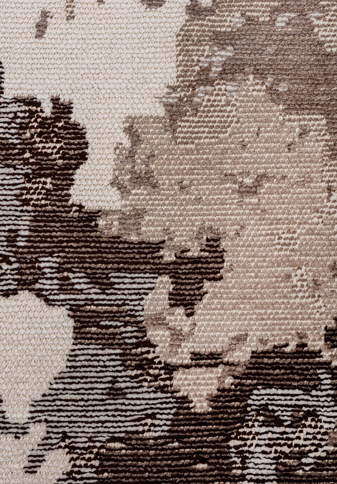 FROST WHITE - DARK BEIGE - DARK BROWN - NOUGAT - STONE RUG - 5