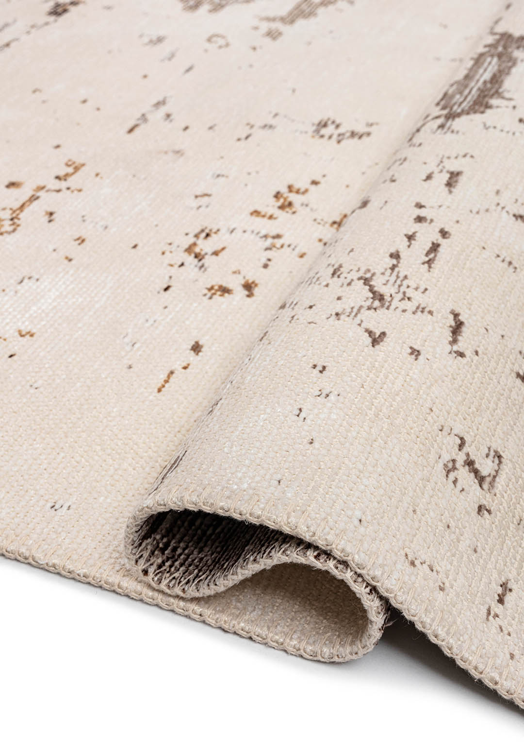 FROST WHITE - DARK BEIGE - DARK BROWN - NOUGAT - STONE RUG - 2