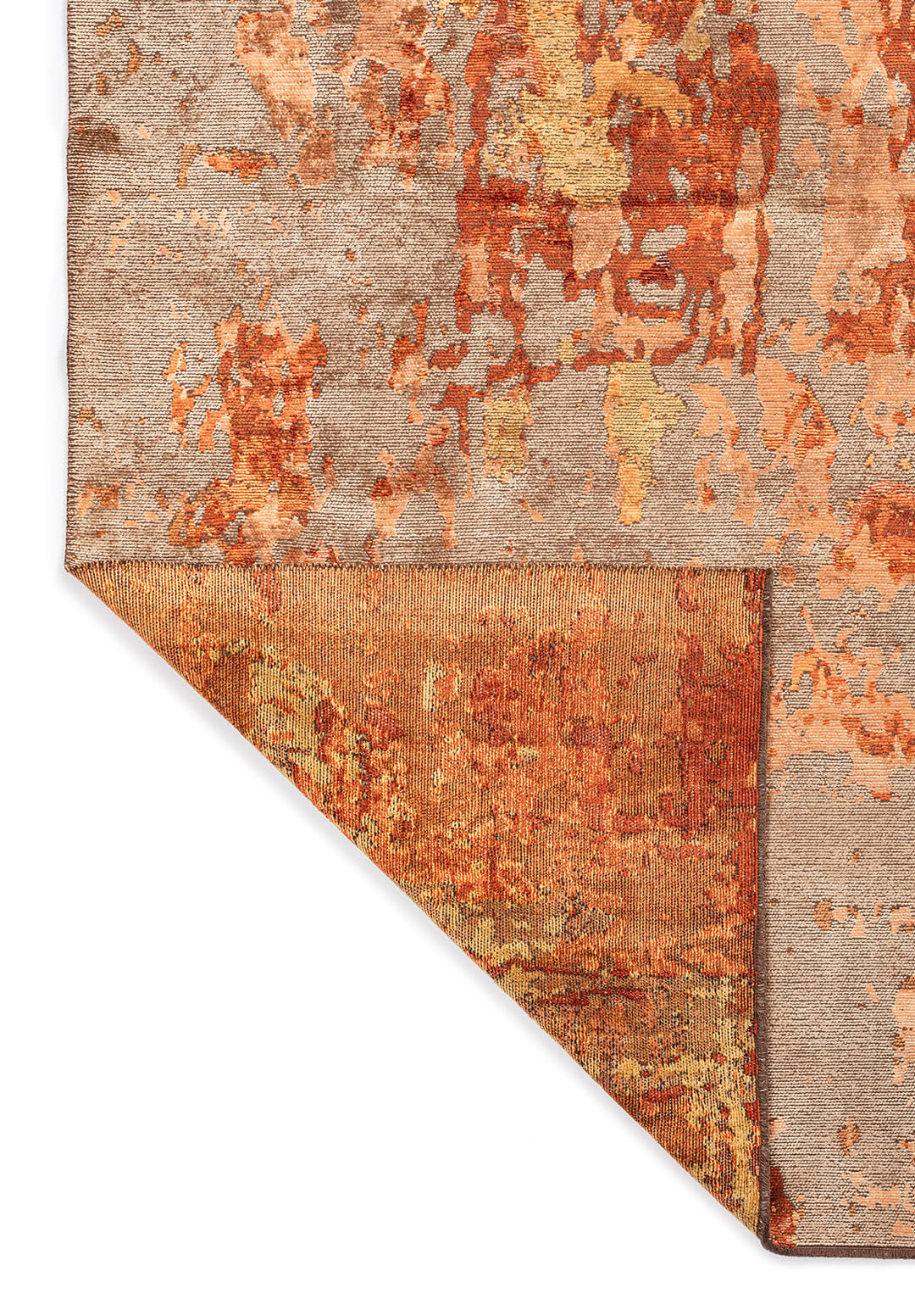 BLAST DARK BEIGE - GOLD - TERRA - RUST - CHERRY RUG - 3