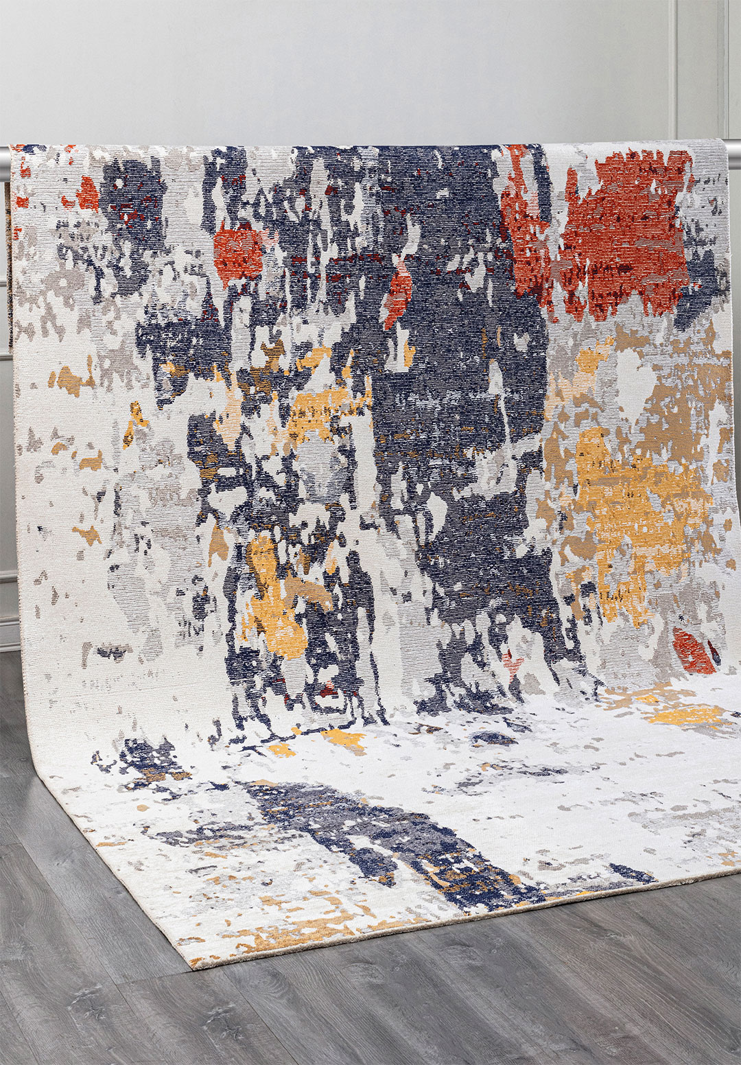 BLAST WHITE - GOLD - GREY - DARK NAVY - RUST RUG - 4