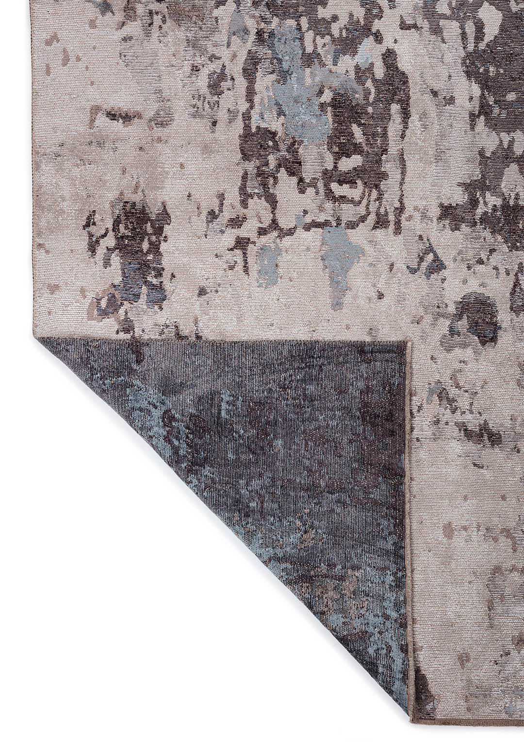 BLAST LIGHT GREY - BLUE - DARK GREY - CHARCOAL - DARK BROWN RUG - 3