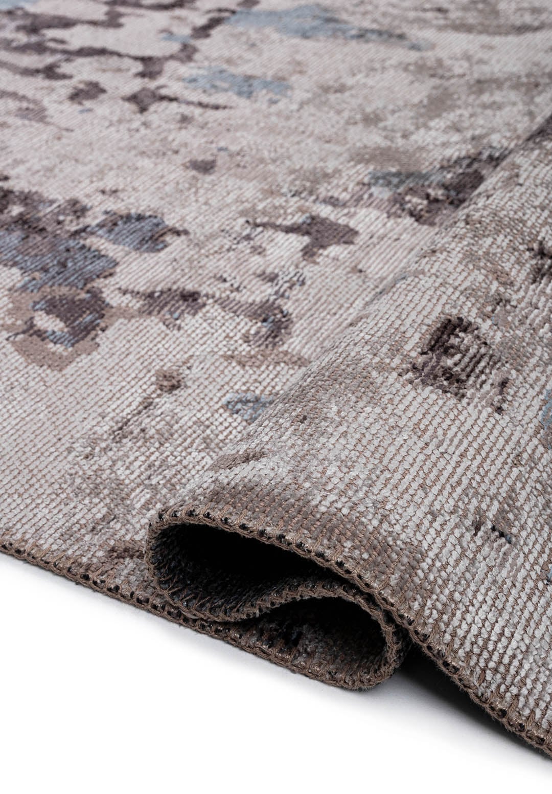 BLAST LIGHT GREY - BLUE - DARK GREY - CHARCOAL - DARK BROWN RUG - 2