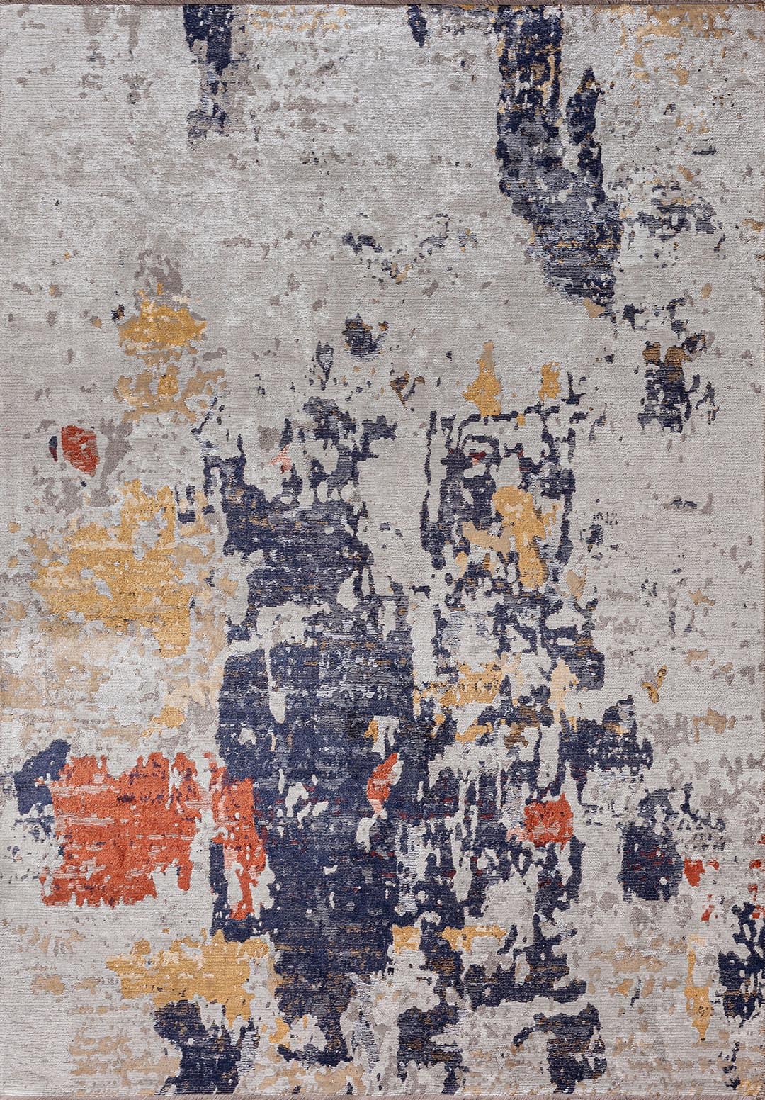 BLAST WHITE - GOLD - GREY - DARK NAVY - RUST RUG