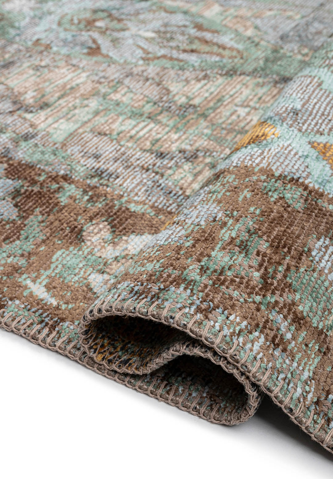 BARON ICE BLUE - MINK - CREAM - RIVER GREEN - GOLD RUG - 2