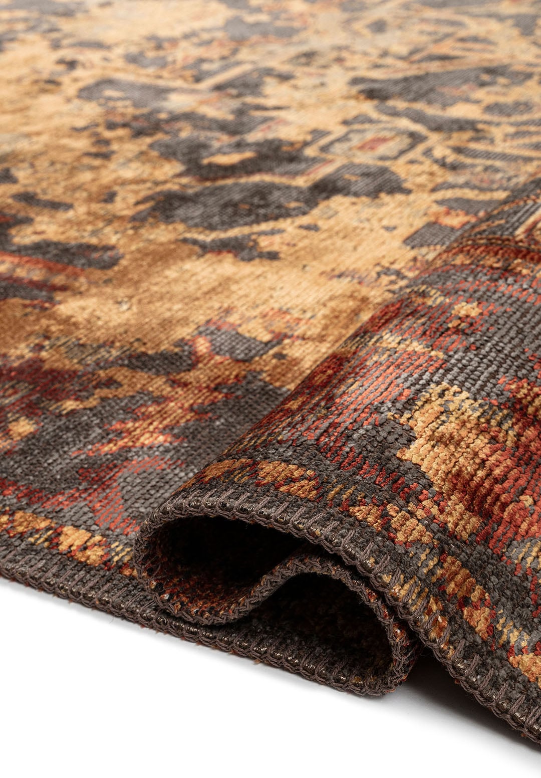 MONARCH ERA GOLD - TERRA - DARK TERRA - ANTHRACITE RUG - 2