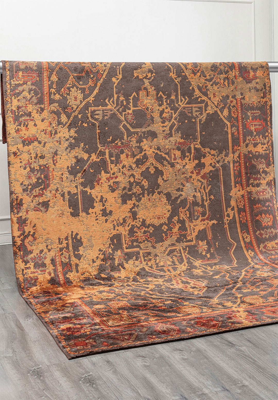 MONARCH ERA GOLD - TERRA - DARK TERRA - ANTHRACITE RUG - 4