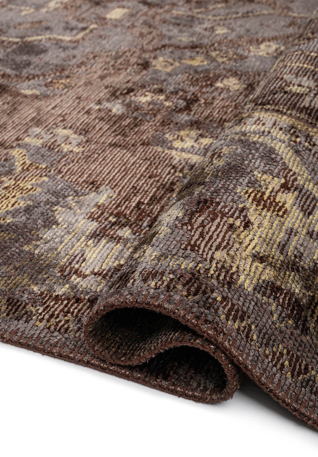 MONARCH ERA DARK BROWN - KHAKI - GREEN - ANTHRACITE RUG - 2