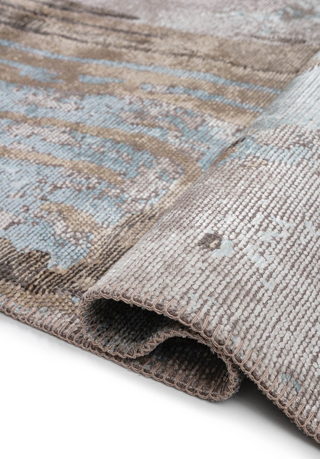 SMOKE BONE - ICE BLUE - BEIGE - ANTHRACITE RUG - 2