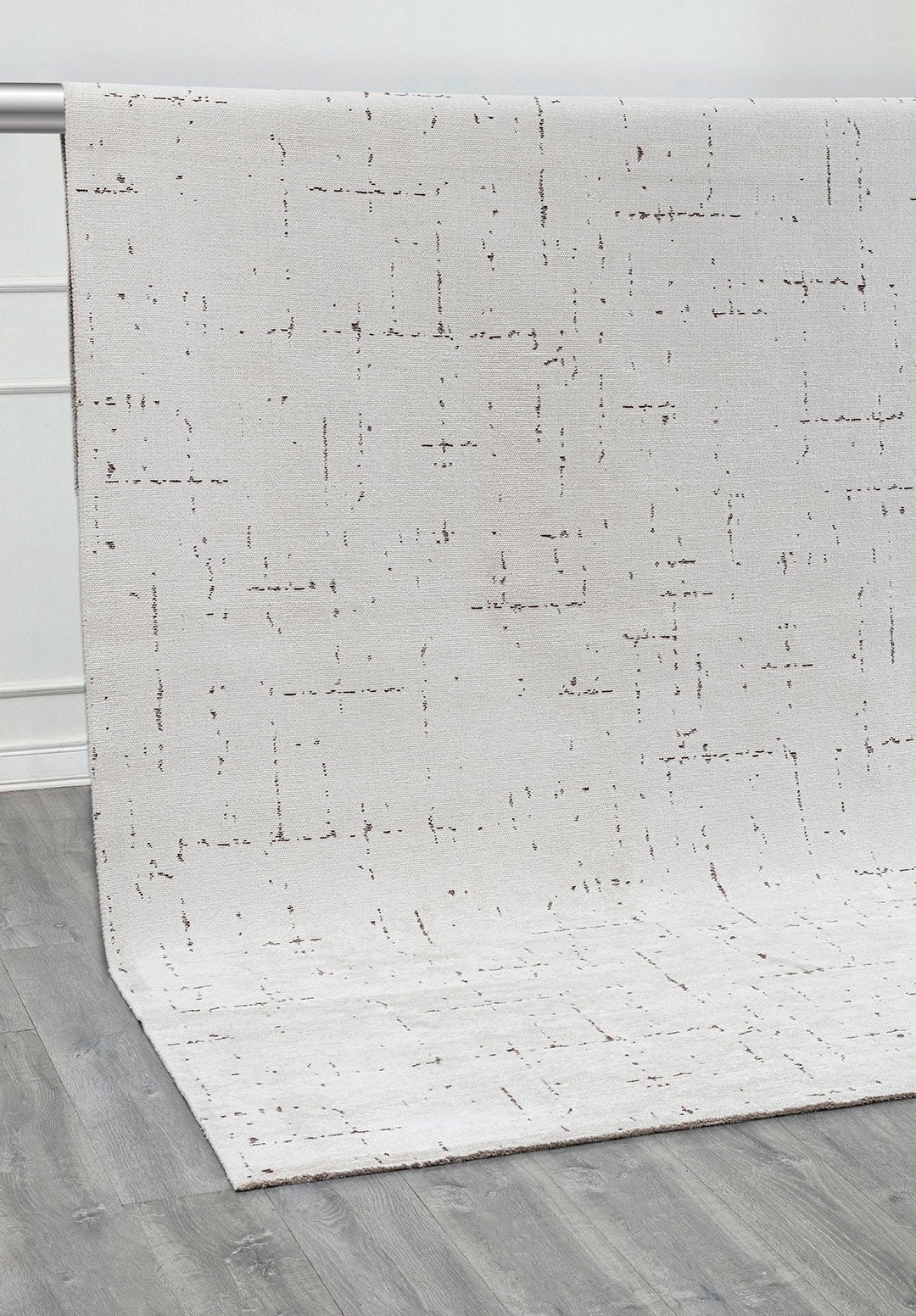 SAND DARK BROWN - ECRU RUG - 4