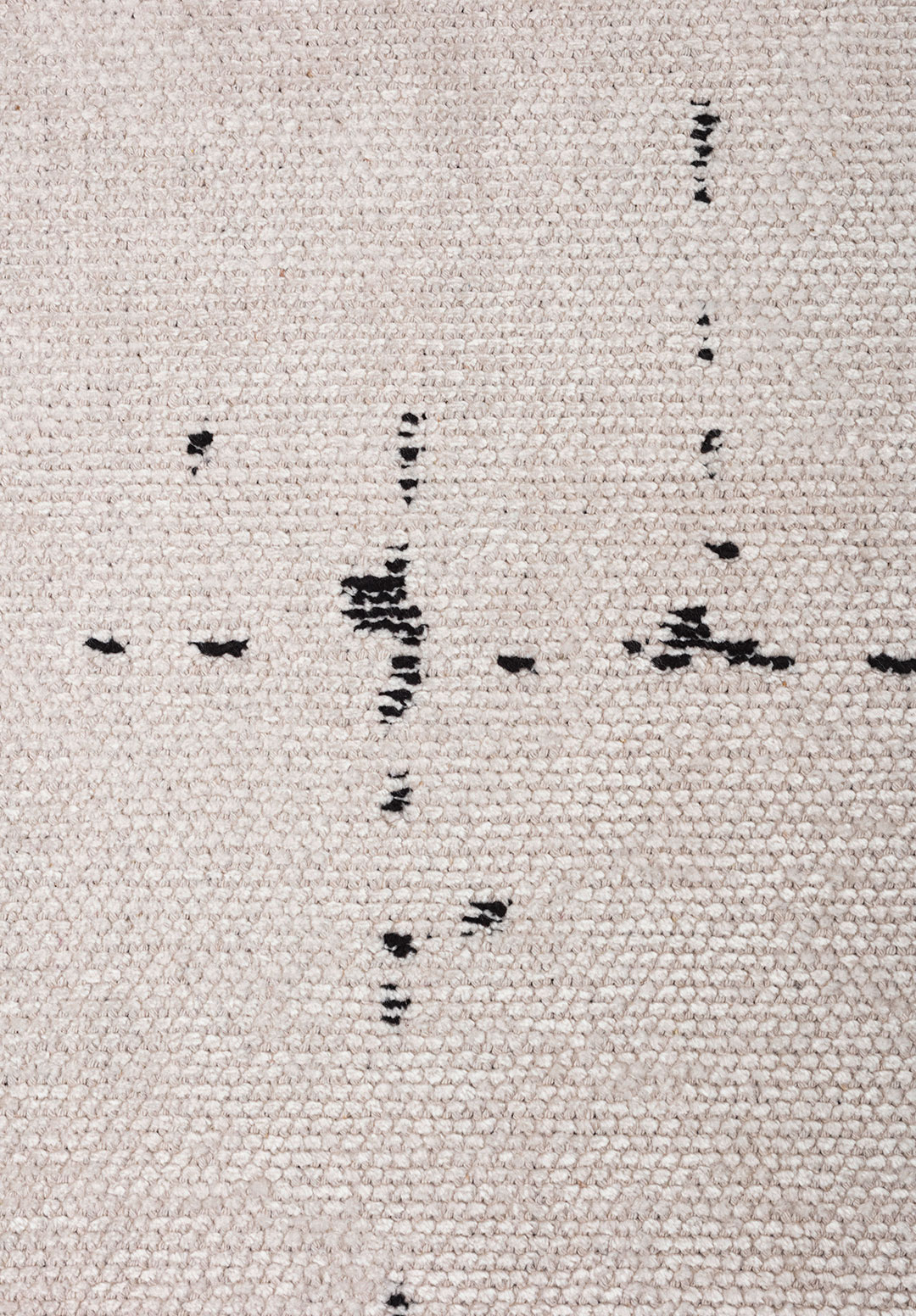 SAND BLACK - ECRU RUG - 5