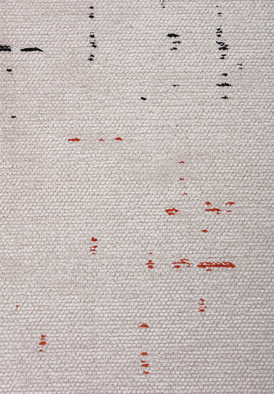 SAND BLACK - RUST - DARK GREY - TERRA - CHARCOAL - ECRU RUG - 5