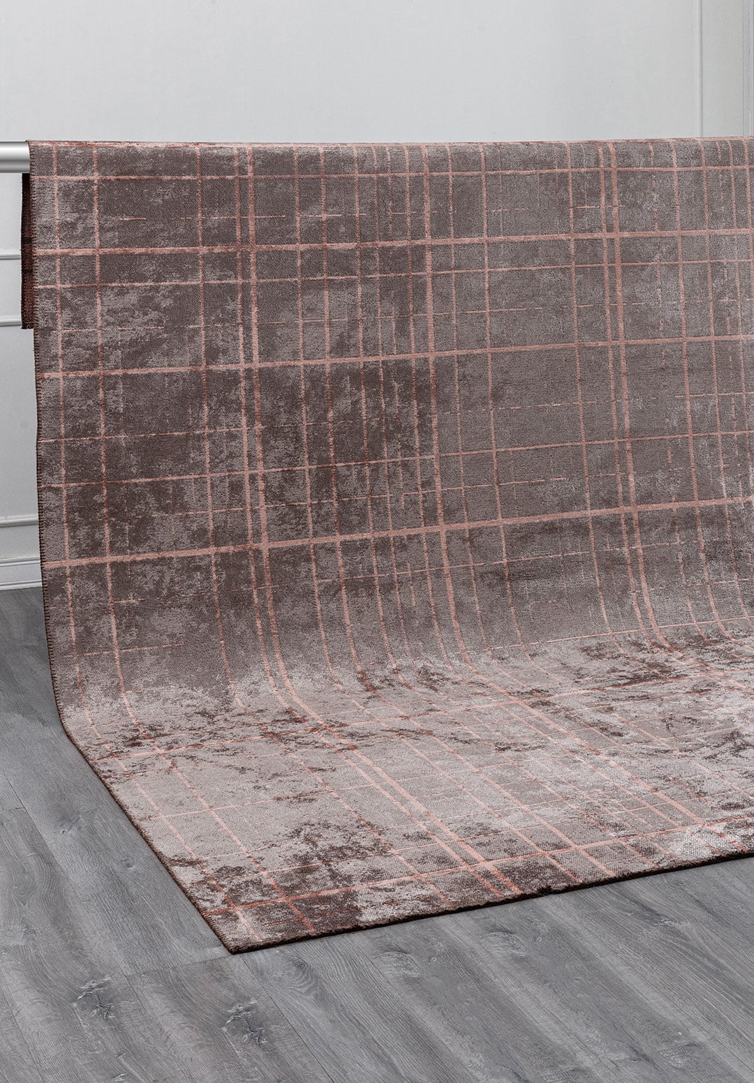 NEO LIGHT CORAL - DARK GREY RUG - 4