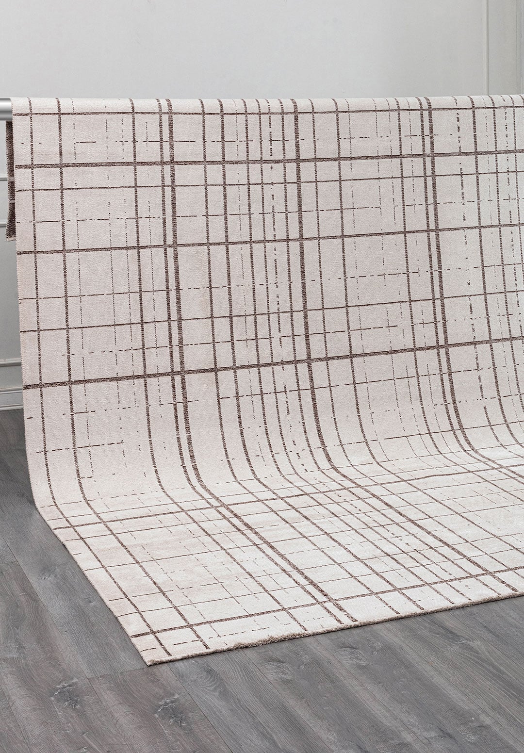 NEO DARK BROWN - ECRU RUG - 4