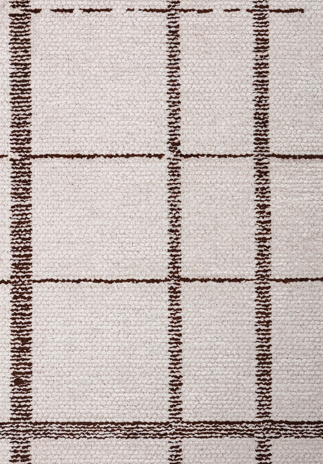 NEO DARK BROWN - ECRU RUG - 5