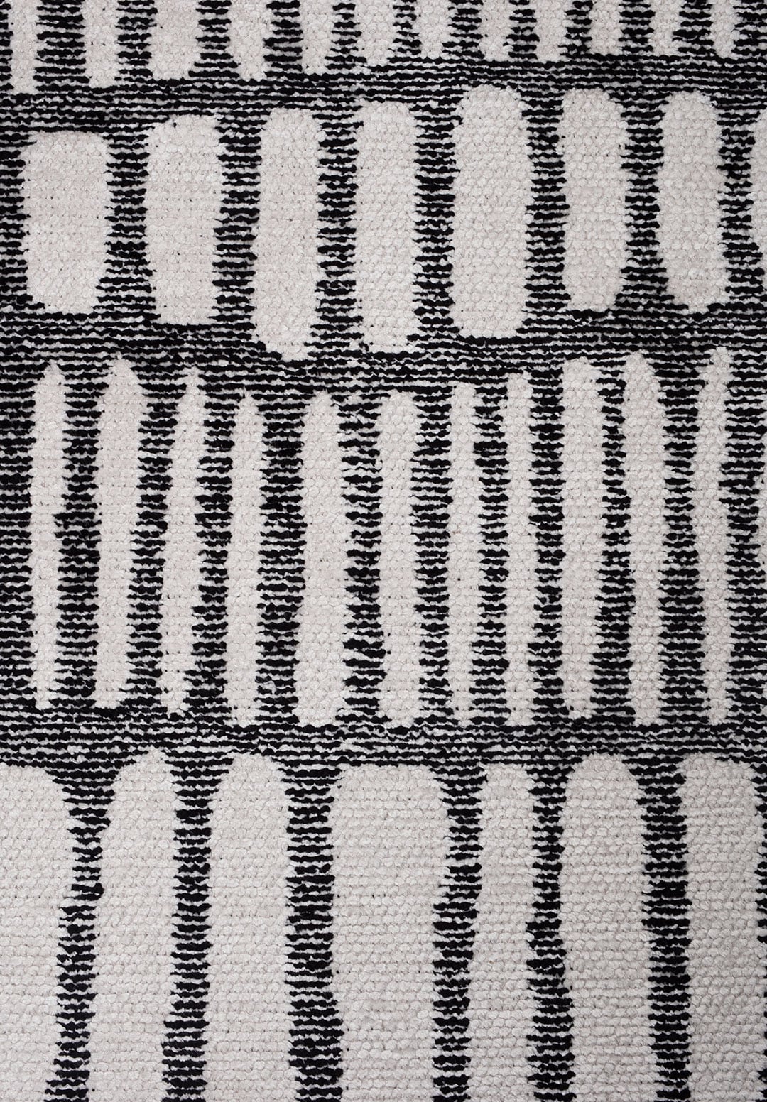 TEMPO BLACK - ECRU RUG - 5